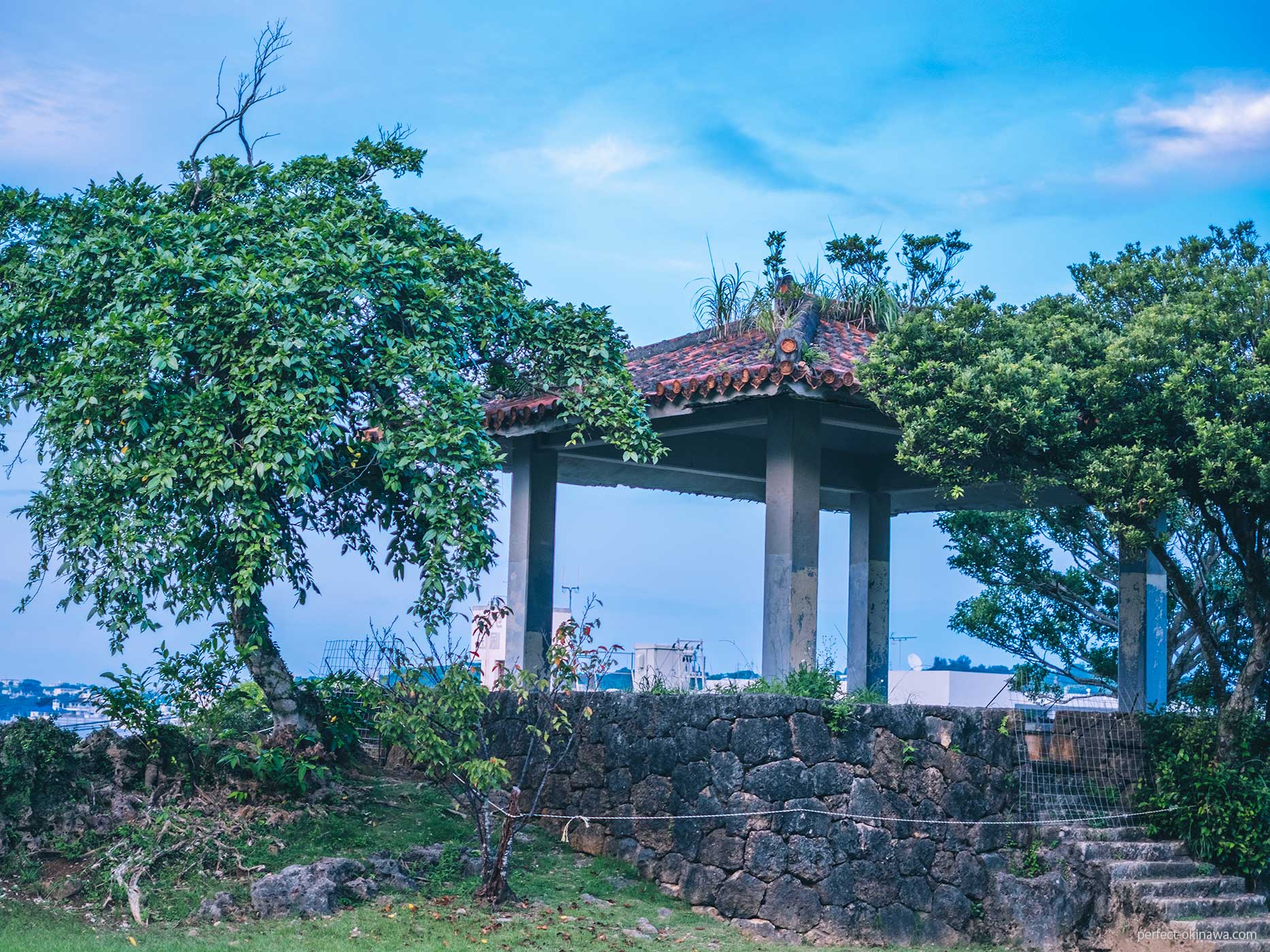 伊祖城跡 perfect okinawa